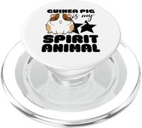 Conejillo de Indias es mi Espíritu Animal Kawaii Cartoon Conejillos de Indias PopSockets PopGrip para MagSafe