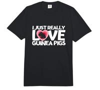 Conejillo de Indias I Just Really Love Guinea Pigs Comfort Colors Adult Heavyweight T-Shirt