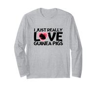 Conejillo de Indias I Just Really Love Guinea Pigs Manga Larga