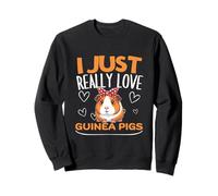 Conejillo de Indias I Just Really Love Guinea Pigs Sudadera