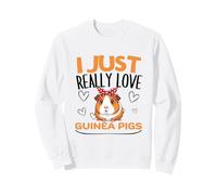 Conejillo de Indias I Just Really Love Guinea Pigs Sudadera