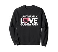 Conejillo de Indias I Just Really Love Guinea Pigs Sudadera