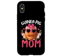 Conejillo de Indias Mamá Cobayas Funny Guinea Pig Lover Women Carcasa para iPhone X/XS