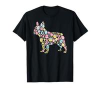 Conejito Bulldog Francés Huevo de Pascua Día de Pascua Mujeres Hombres Camiseta