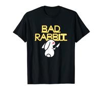 Conejito de conejo malo con cuchillo Hater Antisocial Introvertido Camiseta
