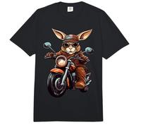 Conejito de Moto/Motociclista Comfort Colors Adult Heavyweight T-Shirt