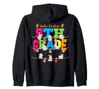 Conejito de Pascua 5to Grado Pre-Adolescente Alfa Cristiana ARTE Sudadera con Capucha