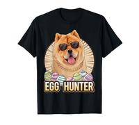 Conejito de Pascua Chow Chow Egg Hunter Dog Lover Camiseta