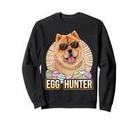Conejito de Pascua Chow Chow Egg Hunter Dog Lover Sudadera