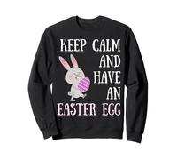 Conejito de Pascua Keep Calm and Have a Easter Egg Sudadera