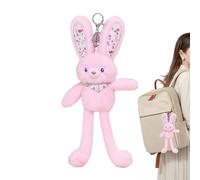 Conejito De Peluche - Conejito Relleno | Cuddle Bûnny, 1 Pieza Muñeca Suave Hecha A Mano | Llavero Con Orejas Y Piernas Intercambiables, Colgante Para Bolsos, Llaves, Bonito Accesorio Decorativo, Jugu