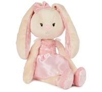 Conejito de peluche GUND Take-Along Friends, conejito bailarina Curtsy, animal de peluche para ni os de 1 a o en adelante, rosa, 15""