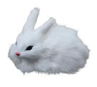 Conejito de peluche - muñeca de conejo de 5,5 pulgadas | Adorable peluche navideño | Decoración del hogar coleccionable de conejito de escritorio de oficina | Material polar | Rey