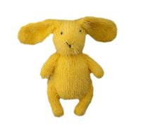 Conejito de peluche, recién nacido, accesorios de fotografía, muñecas hechas a mano, conejos de punto, accesorios de estudio para bebé, accesorios, conejos para bebés, conejo de punto