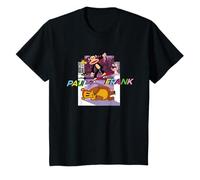 Conejito Julius Monkey patinando, niña, preocupado, Oso Camiseta