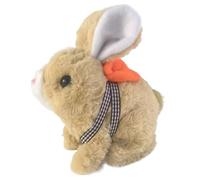 Conejito Peluche - 6,69 Pulgadas Realista Lindo Caminando Ladrando Mascota Mascota, Juguetes de Conejo Peluche Para Niños Para Familia Niñas Cumpleaños Aprendiendo A Jugar Interior Dormitorio Al Aire