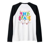 Conejitos de Pascua 2do grado Alpha Bro Sis Christian ART EN LA PARTE TRASERA Camiseta Manga Raglan