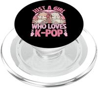 Conejitos Kawaii KPOP KPOP Just A Girl Who Loves K Pop Girl PopSockets PopGrip para MagSafe
