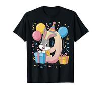 Conejo 9 cumpleaños niño niña 9 años noveno nueve Conejo Camiseta
