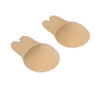 Conejo Adhesivo de Conejo Adhesivo Impermeable Cubiertas de Pezón para Mujeres, Pegatina de Pecho de Elevación Reutilizable para un Vestido sin Tirantes