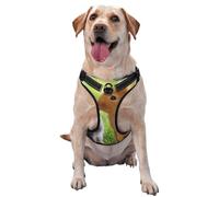 Conejo Amor Impreso,Arnés para Mascotas, arnés Reflectante Ajustable para Perros,M