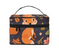 Conejo Amor ImpresoBolsa de Maquillaje, Bolsa de Cosméticos Portátil para Mujer-Organizador de Cosméticos de Viaje, Regalo para Momentos Especiales