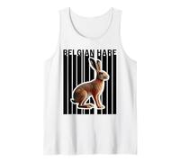 Conejo belga liebre amantes lindo conejito Camiseta sin Mangas