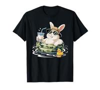 Conejo Boba Perla Té con Leche Conejos Camiseta