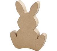 Conejo de Pascua, 18 cm de alto, 2,5 cm de profundidad, 1 unidad