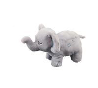 Conejo de Pascua cantante de elefante para respirar, peluche, peluches de barro para conciliar el sueño, con luces musicales y movimiento de respiración rítmico, peluches de barro, animales de masa