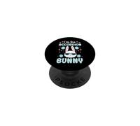 Conejo de Pascua Familiar a Juego con Flores I'm The Accordeon Bunny PopSockets PopGrip Adhesivo