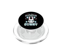 Conejo de Pascua Familiar a Juego con Flores I'm The Accordeon Bunny PopSockets PopGrip para MagSafe