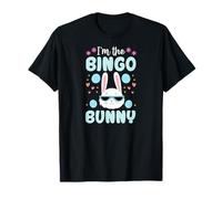 Conejo de Pascua familiar a juego con flores I'm The Bingo Bunny Camiseta
