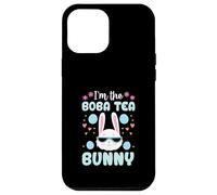 Conejo de Pascua Familiar a Juego con Flores I'm The Boba Tea Bunny Carcasa para iPhone 12 Pro MAX