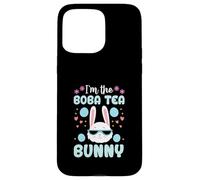 Conejo de Pascua Familiar a Juego con Flores I'm The Boba Tea Bunny Carcasa para iPhone 15 Pro MAX