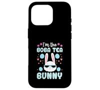 Conejo de Pascua Familiar a Juego con Flores I'm The Boba Tea Bunny Carcasa para iPhone 16 Pro