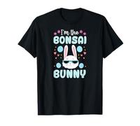 Conejo de Pascua familiar a juego floral I'm The Bonsai Bunny Camiseta