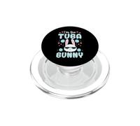 Conejo de Pascua Familiar a Juego Floral I'm The Tuba Bunny PopSockets PopGrip para MagSafe
