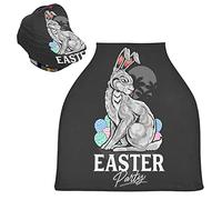Conejo De Pascua Huevo Conejito Cubierta de Lactancia Materna Asiento de Bebé Cubierta de Cochecito Transpirable Carros de La Compra Cubierta para Niños Niñas