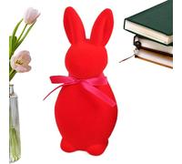 Conejo de Pascua Lleno de Gente, Conejos de Pascua concurridos, Decoración de Pascua para la Estatua de Primavera abarrotada, Centro de Mesa de Figuras de Conejo Artificial, Figuras de