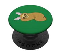 Conejo de Pascua Perezoso Durmiente - Lindo Perezoso Perezoso PopSockets PopGrip Adhesivo