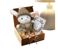 Conejo De Peluche - 18 Cm/7 Pulgadas | De Conejo De Colección Portátil | Juguete De Peluche Para Chica, Chico, Pascua, Día De San Valentín, Interior, Oficina, Sofá, Coche, Accesorio, Imaginativo, Yo