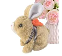 Conejo De Peluche | Mascota Interactivo Lindo Ladrillo | Peluche Conejo Realista Y Dulce | Para Regalos Educación Aprendizaje Compañero Juego Decoración Hogar