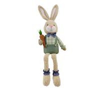 Conejo de peluche | Muñeca suave de Pascua con patas largas, figuras de conejos de peluche | para habitación de salón, apartamento, dormitorio, oficina, granja, restaurante