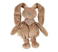 Nattou Conejo de Peluche, compañero Desde el Nacimiento, Aprox. 36 cm, Brilla en la Oscuridad, poliéster/algodón, Lapidou, marrón