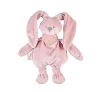 Conejo de Peluche Nattou, compañero Desde el Nacimiento, Aprox. 36 cm, Brilla en la Oscuridad, poliéster/algodón, Lapidou, Rosa