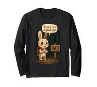 Conejo Divertido Meme - That’s Not a Good Sign Manga Larga