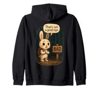 Conejo Divertido Meme - That’s Not a Good Sign Sudadera con Capucha