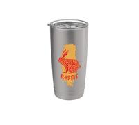 Conejo Elemento Animal Signo mentón. Horóscopo Vaso térmico de acero inoxidable de doble pared