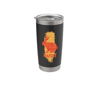 Conejo Elemento Animal Signo mentón. Horóscopo Vaso térmico de acero inoxidable de doble pared